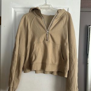 Lululemon scuba crop hoodie